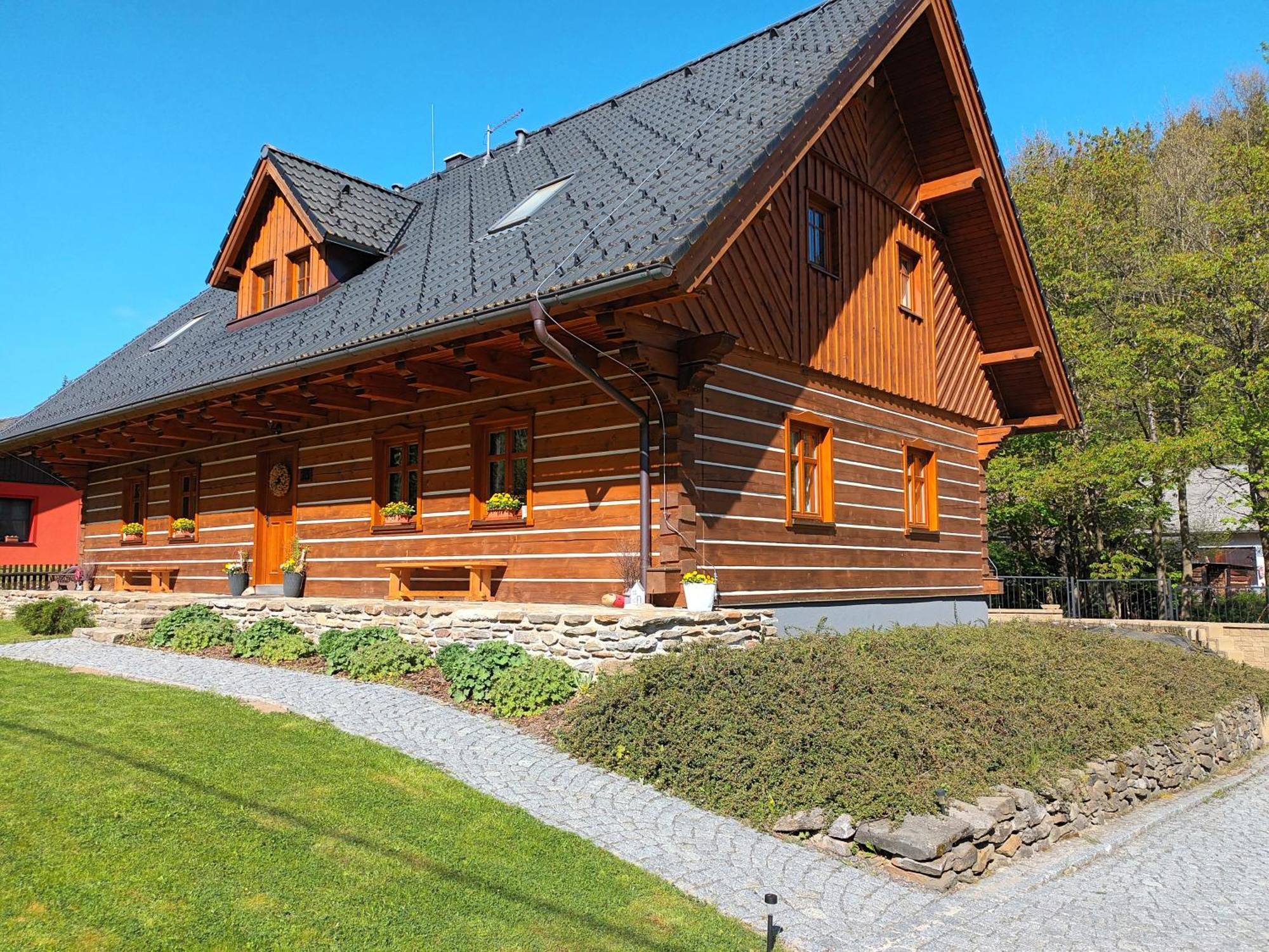 Apartmány u vlčích jam Petrowitz Esterno foto